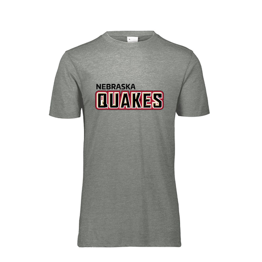 [FTSCUBGY-AS-LOGO1] Decker Men's Tri-Blend T-Shirt - Short Sleeve (Adult S, Gray, Logo 1)