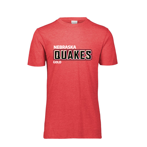 [FTSCUBRD-AS-LOGO3] Decker Men's Tri-Blend T-Shirt - Short Sleeve (Adult S, Red, Logo 3)