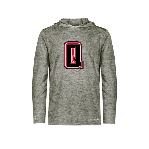 [FOLHCGGY-AS-LOGO2] Decker Men's Charge Hoodie (Adult S, Gray, Logo 2)