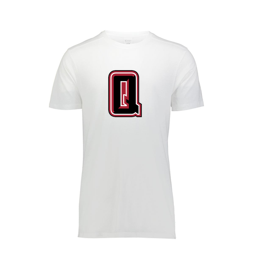 [FTSCUBWH-AS-LOGO2] Decker Men's Tri-Blend T-Shirt - Short Sleeve (Adult S, White, Logo 2)