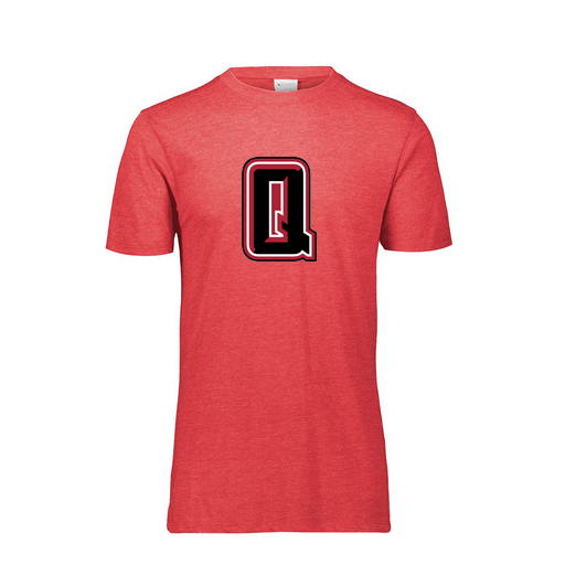 [FTSCUBRD-AS-LOGO2] Decker Men's Tri-Blend T-Shirt - Short Sleeve (Adult S, Red, Logo 2)