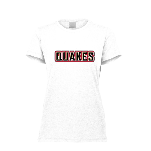 [FTSCUBWH-FAXS-LOGO3] Decker Women's Tri-Blend T-Shirt - Short Sleeve (Female Adult XS, White, Logo 3)