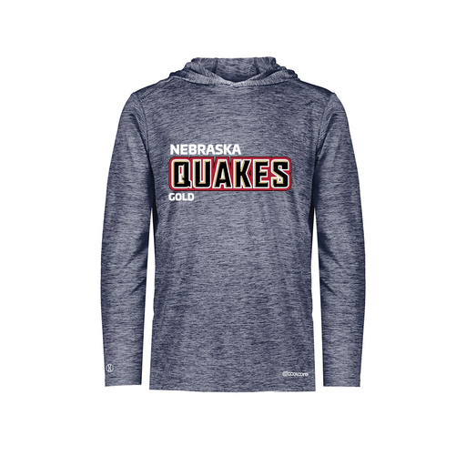 [FOLHCGNV-AS-LOGO3] Decker Men's Charge Hoodie (Adult S, Navy, Logo 3)