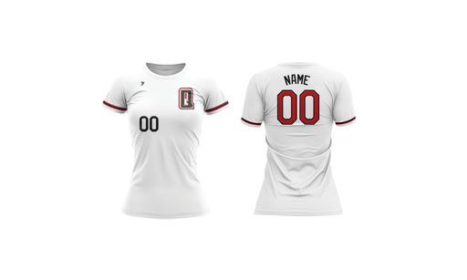 Nebraska Quakes Gold - White/Red Jersey
