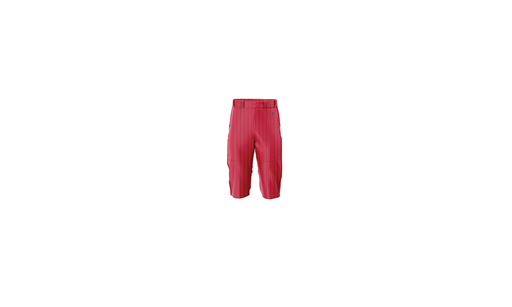 Nebraska Quakes Gold - Red Pinstripe Pants